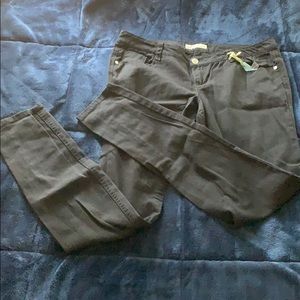 Paris Blues size 17 skinny black jeans - Vintage